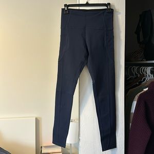 Leggings Navy Blue - Full length